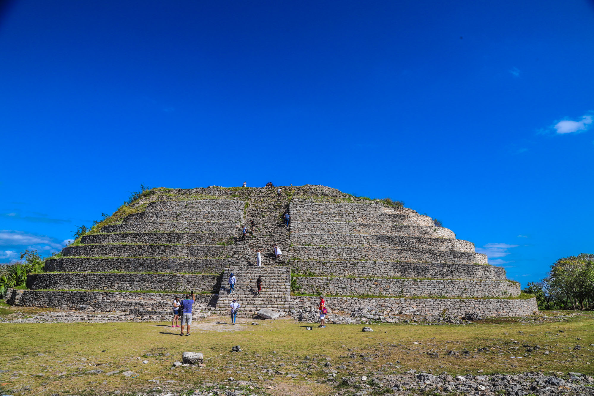 Izamal pyramída Kinich-Kamkó