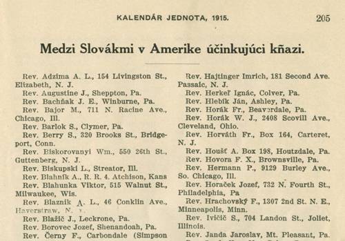 Kalendar 1915 - knazi