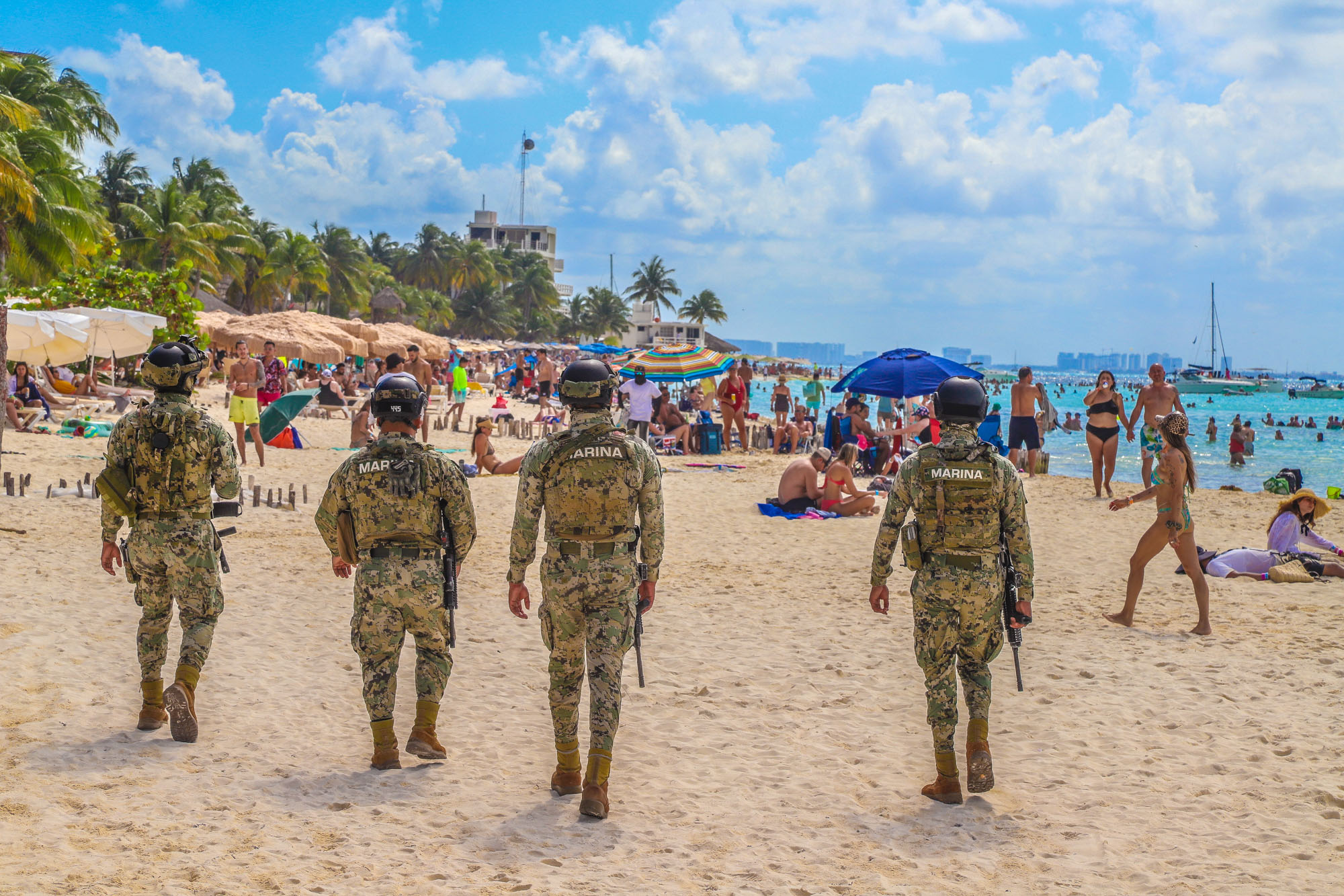 Pláže v Mexiku sú bezpečné