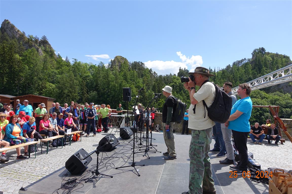 Jozef Starosta na podiu