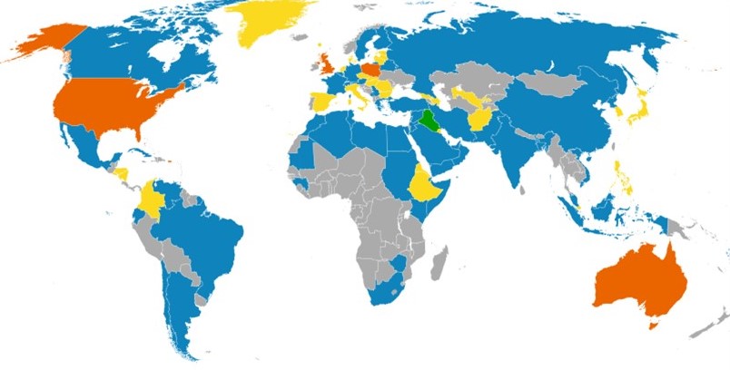 Podpora krajin vojny v Iraku