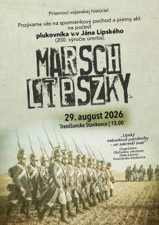 Pozývací leták - Marsch Lipszky 2026